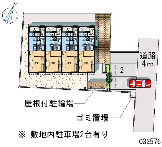 ★手数料０円★東久留米市本町　月極駐車場（LP）